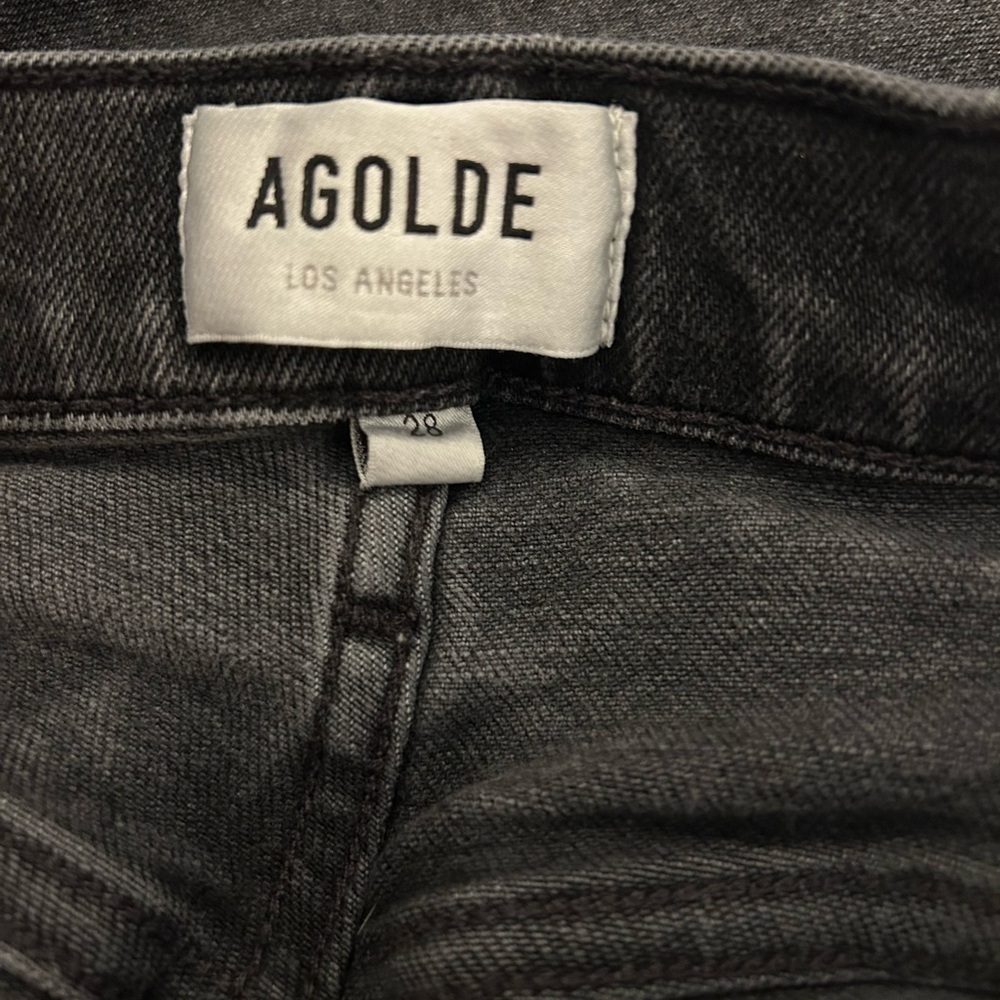 Agolde Riley straight leg crop - Picture 7 of 10